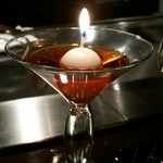 横浜うかい亭 - キャンドル。