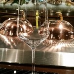 横浜うかい亭 - カウンターの上。