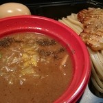 中華蕎麦 とみ田 - 王道の濃厚豚骨魚介（ちょい増しトッピング）