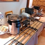 ココス - ②ご飯とカレーをよそいます