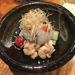 けとばし屋チャンピオンはなれ - お口直し 鱧の炙りと白子