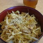 来々軒 - ネギ丼250円(2015/10)