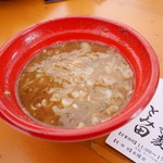 中華蕎麦 とみ田 - 201510スープ割り