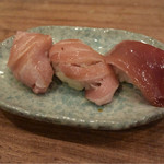 すし処金太郎 - 2015.10 大トロ、中トロ