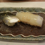 すし処金太郎 - 2015.10 コハダ、イカ