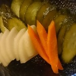 俺流居酒屋　絆 - ぬか漬け(本日のおすすめ)