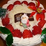 ケーキハウス アップル - クリスマスケーキ