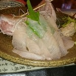 利左衛門 - カワハギの造り