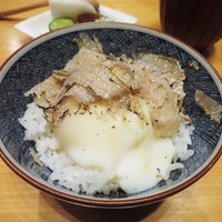 尾崎幸隆 - トリュフと温泉卵の御飯
                