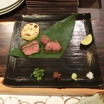 京松蘭はなれ - 北海道産メスのサーロイン、鳴門金時