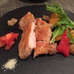 Birichino - 赤鶏と旬野菜の網焼き