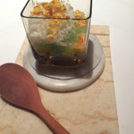 エクアトゥール - ライチのソルベ　ヨーグルト　マンゴー