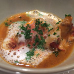 オマール海老・タラバガニ・ムール貝　魚介のフラン