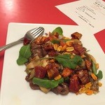 出雲翠苑 - 鹿肉の甘酢唐辛子炒め