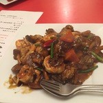 出雲翠苑 - 海老と牡蠣のトウチソース