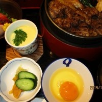 荒井屋 本店 - 牛鍋御膳（３５００円）