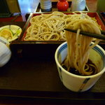 そば処 芭蕉庵 - 【（旧）食べ比べ　１３００円（１枚目せいろ②）】