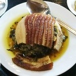 Hana - 高菜と豚角煮の蒸し物880円