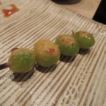 鳥しき - ギンナン2015.10