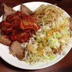 ラーメン神山 - H.27.10.10.夜 チャーシュー盛り合わせ 1,000円