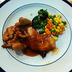 アルデンテ - 欧風定食セットのメイン｢鶏のてりやきステーキ｣