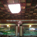 万平ホテル メインダイニングルーム - ステンドグラス