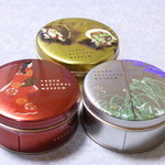 神戸風月堂 - 3種類絵の缶♪