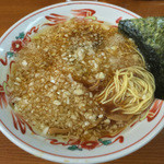 中華そば（￥550）玉ネギ多め（￥50）