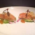 シー メイジャーセブンス - 絶妙に火が入ったサーモン