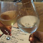 地酒BAR 山新 - H27.10.23 乾杯！