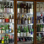 地酒BAR 山新 - H27.10.23 冷蔵庫