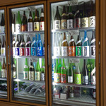 地酒BAR 山新 - H27.10.23 冷蔵庫