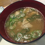 地酒BAR 山新 - H27.10.23 お味噌汁