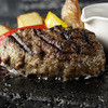 TERME - 料理写真:特製！ 国産牛の溶岩グリルハンバーグJapanese beef hamburger steak