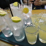 四ツ木製麺所 - ２０１５年１０月中旬再訪・すだちハイ