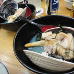 四ツ木製麺所 - ２０１５年１０月中旬再訪・うちむらさき（大アサリ）酒蒸し