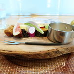 ビストロアム - ミニチュアフォアグラフォンデュ