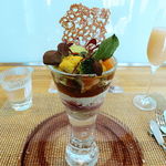 ビストロアム - 野菜のパフェ