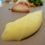 ビストロアム - 鴨のロティ　エリンギ茸をパスタに見立てた鴨もも肉のラグー