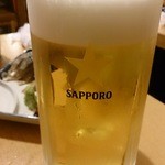 居酒屋竹子 - 180円生ビールありがとうございます