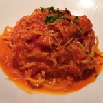 セルヴァッジョ - 毛蟹のトマトクリームパスタ