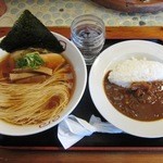 中華そば 麺や食堂 本店 - 中華そば＆カレーライスセット