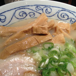 らーめん専門店 拉ノ刻 - 好来系ならではの美味しいメンマ