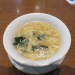 China Table 花木蘭 - かき玉、わかめのあっさりスープ
