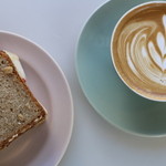 サンデーベイクショップ - カフェラテも旨し