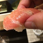 鮨 ます田 - （2014年3月）大トロ！解説不要の旨さ（≧∇≦）