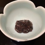 鮨 ます田 - （2014年3月）追加 めふん（鮭の腎臓）築地から仕入れた最高級！冷酒を呑まずにはいられない。