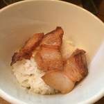 らーめん　かねかつ - ＜月曜限定＞イベリコ豚の焼豚丼　300円