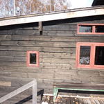 ポトリベーカリー - 完成した石窯小屋