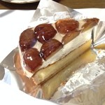 F - 栗のアーモンドタルト¥400